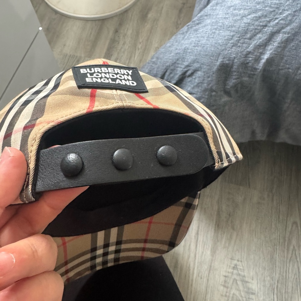 Burberry Tan and Black Checkered Men's Bag